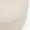Reposapiés desenfundable Kaeli de borreguito crudo Ø 60 cm en Blanco - Butacas, banquetas y puffs, Uruguay | Kavehome, vista 5 de 7
