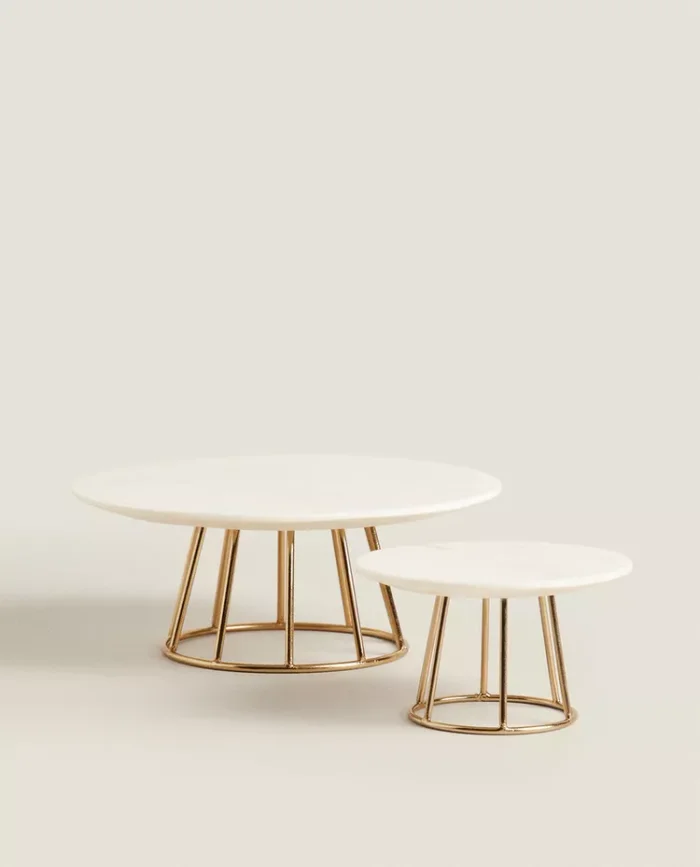 PORTAVELAS MÁRMOL METAL en Dorado - Velas y Portavelas, Uruguay | Zara Home, vista 2