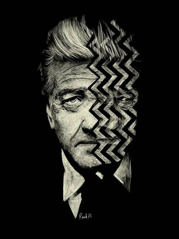 David Lynch en Blanco - Láminas, Uruguay | Mara Estudio