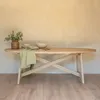 Mesa de comedor Frida en Madera natural - Mesas de comedor, Uruguay | De Arcos, vista 1 de 5