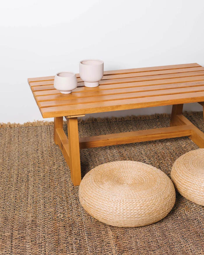 MESA RATONA JARDÍN VIRGO en Madera natural - Mesas de living, Uruguay | Fundamento Muebles, vista 2