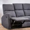 Sillón Reclinable Taos 3 Cuerpos - Gris en Gris - Sillones y sofás, Uruguay | Aihaus, vista 3 de 5