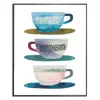CUADRO CANVAS 40x50cm MARCO TRES TAZAS CAFÉ - Decoración de pared, Uruguay | Decohogar, vista 2 de 3