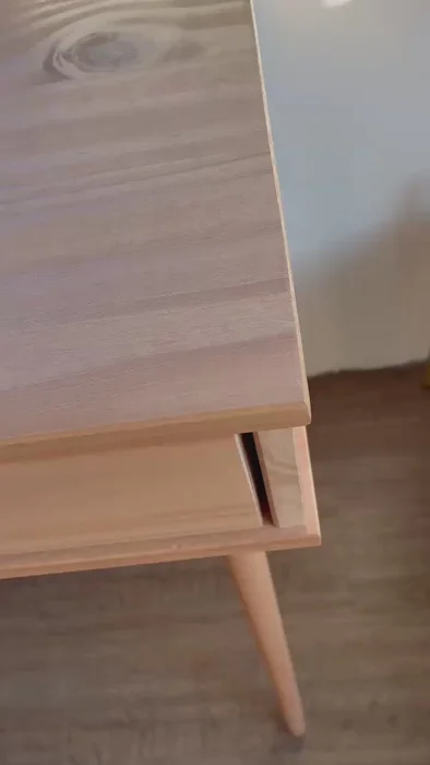 Escritorio 110cm Retro Milan - Madera Maciza en Madera natural - Escritorios, Uruguay | Balton, vista 6