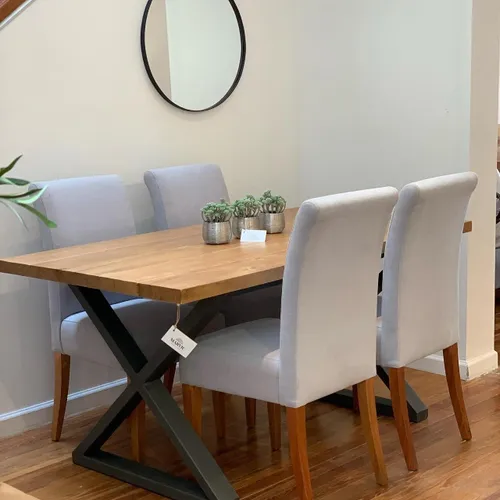 Mesa Comedor Clau en Marrón - Mesas de comedor, Uruguay | Marvic