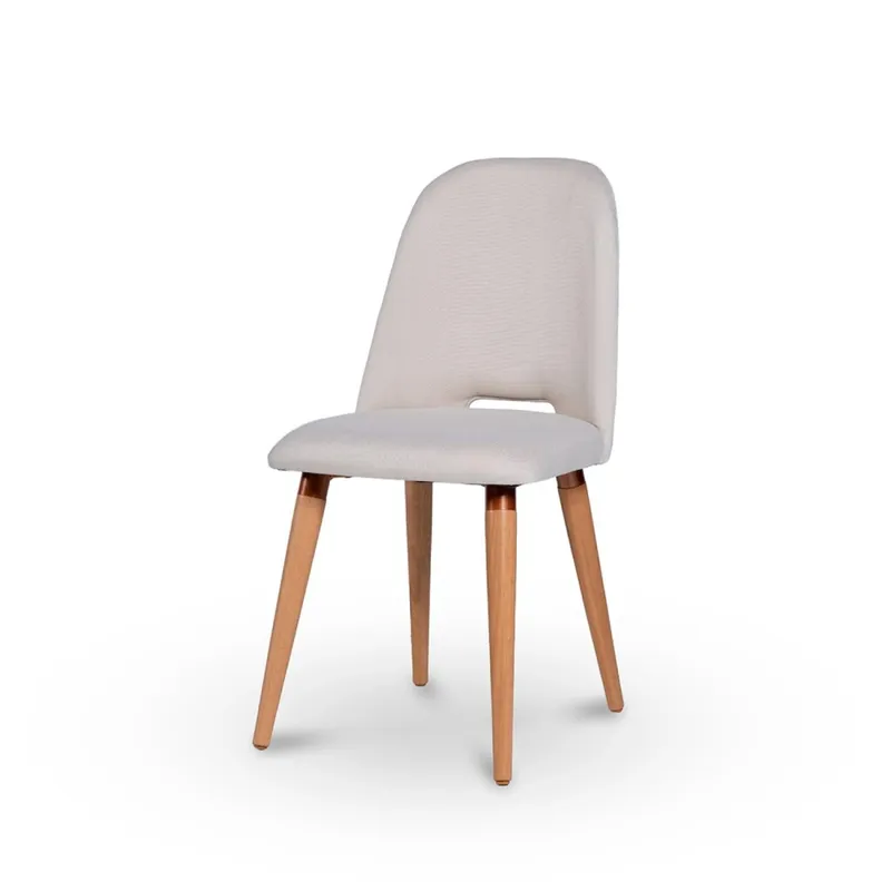 Silla Drop - Linea Mónaco - Gris Claro en Beige - Sillas, Uruguay | Rústico Hogar