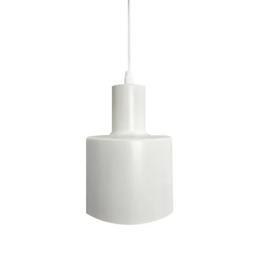 Lámpara Colgante San Martín Blanco en Blanco - Lámparas colgantes, Uruguay | Serlux
