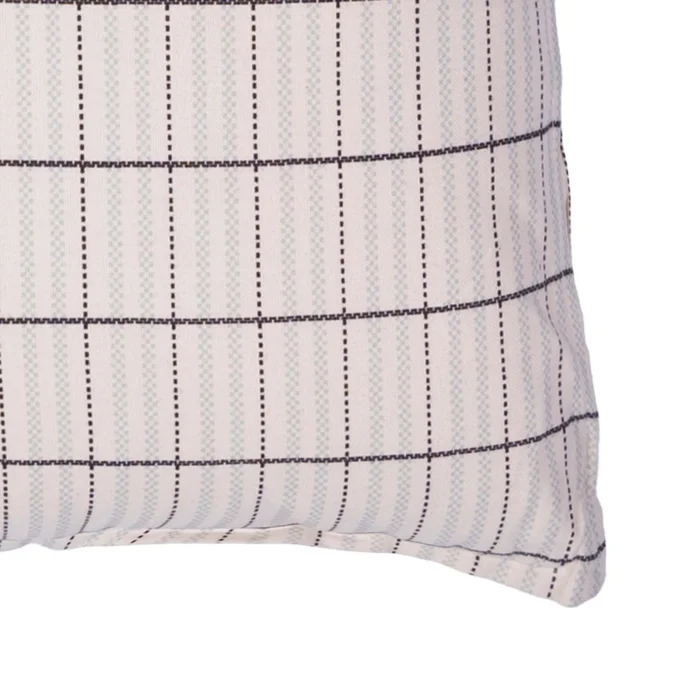 Almohadón Cadaqués 45*45 Lino-y-algodon Gris/verde en Gris - Textiles, Uruguay | Divino, vista 2