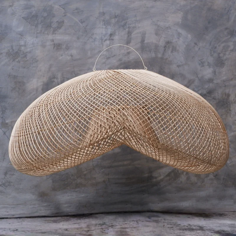 Lámpara de Ratán Mallorca L | Casakos en Madera natural - Lámparas colgantes, Uruguay | Casakos, vista 4