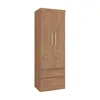Placard Ropero 2 Puertas Mdp Marron 0200r Viena en Marrón - Roperos y placares, Uruguay | Divino, vista 2 de 2