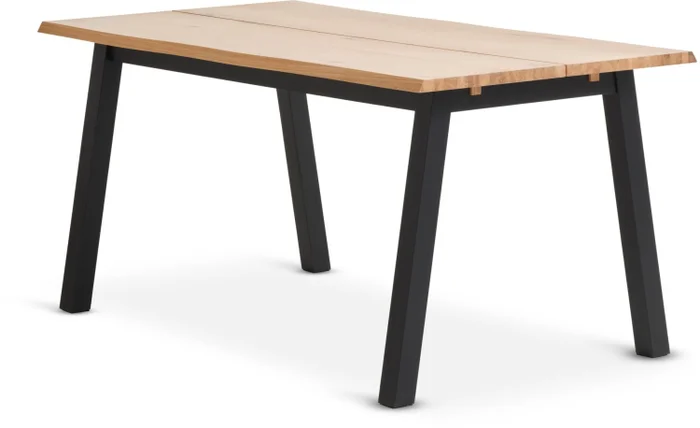Mesa de comedor SKOLVUNDE 90x160 color roble nat en Madera natural - Mesas de comedor, Uruguay | JYSK