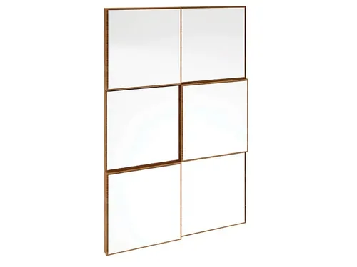 Espejo Radal 3D 50CM - 100% MDF en Madera natural - Espejos, Uruguay | Balton
