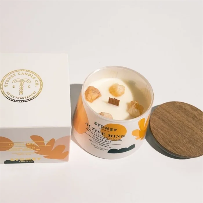 VELA SYDNEY 250G VAINILLA en Blanco - Velas y Portavelas, Uruguay | Decohogar, vista 2