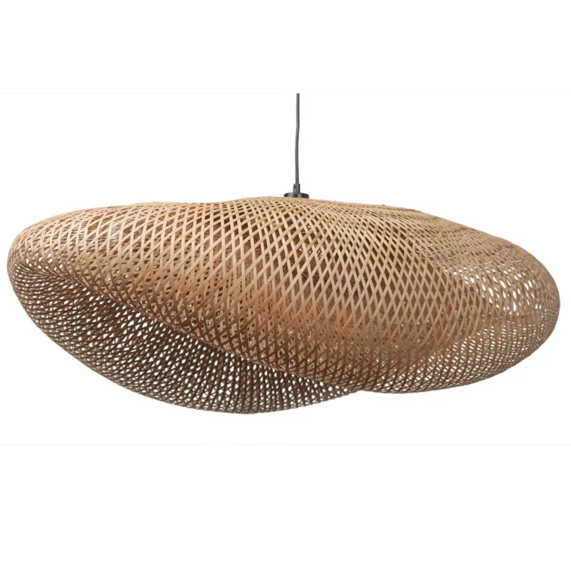 Lampara de techo - Rattan Ingels en Madera natural - Lámparas colgantes, Uruguay | Rústico Hogar